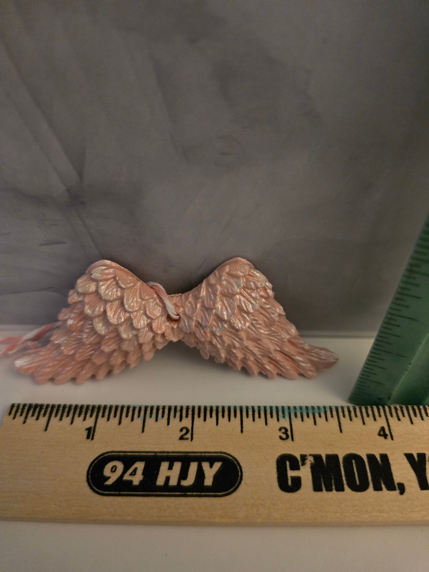 Angel wings ornament