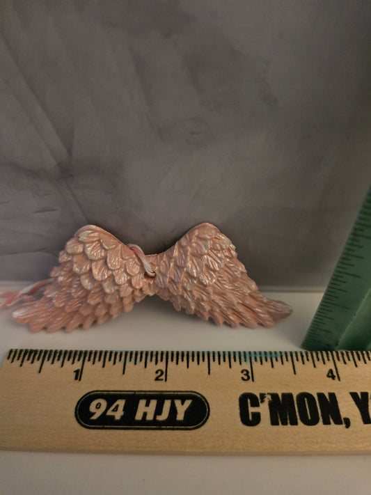 Angel wings ornament