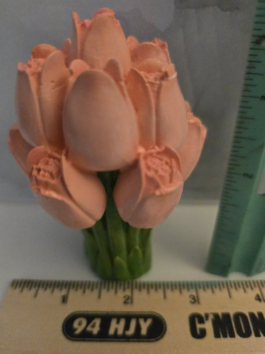 Handmade Ceramic Pink Rose Bouquet – Everlasting Floral Decor