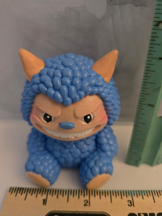 Handmade Textured Monster Figurine – Whimsical Ceramic Decor