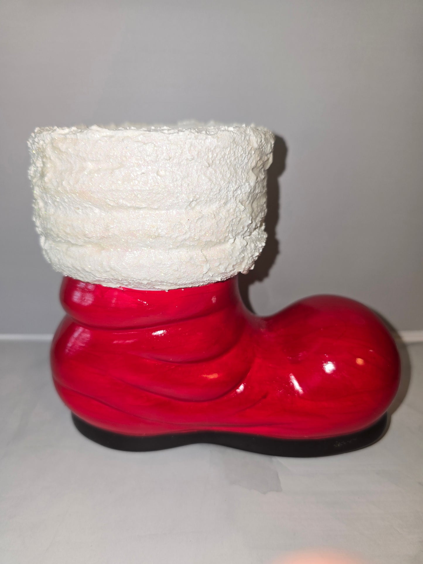 Ceramic Decorative Santa Boot